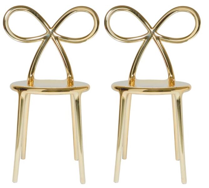 Kėdė RIBBON Metal Finish - 2 dalių rinkinys