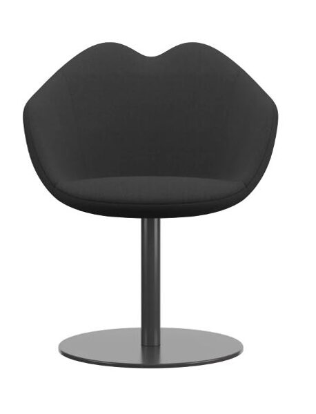 Kėdė XOXO Fabric Round Base Dark Grey