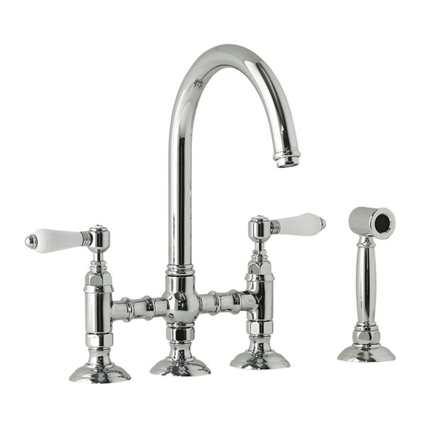 Tiltelio tipo plautuvės maišytuvas su šoniniu purkštuku DAMES ANGLAISES 1460WS**78