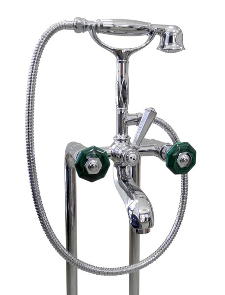 Vonios komplektas su dušu pajungiamas iš grindų. Teide Chic 1901**15C + 5574