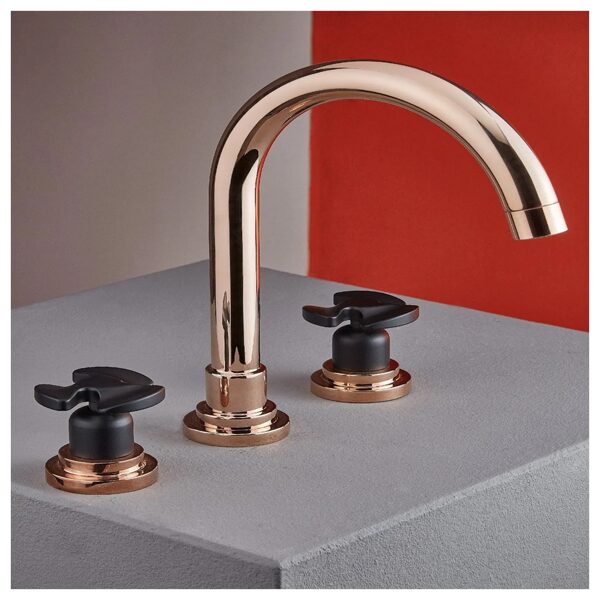 Praustuvo maišytuvas su automatiškai iššokančia nuotekų sistema  Elica 2228**87