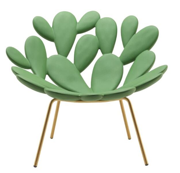 Kėdė FILICUDI Balsam Green/Brass