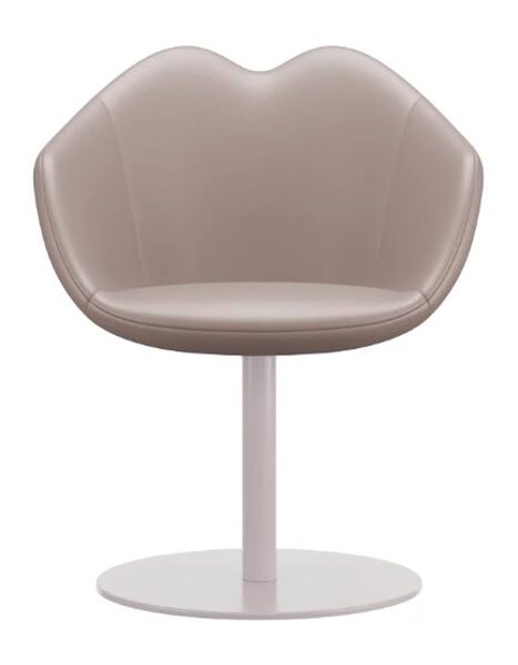 Kėdė XOXO Leather Round Base White