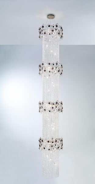 Pakabinamas šviestuvas DIAMOND VEIL QUADRUPLE