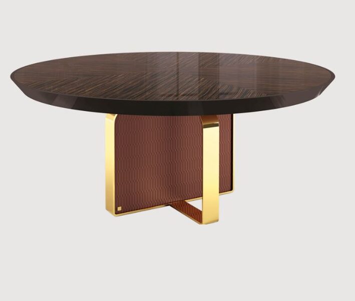 Valgomojo stalas MILENIUM round