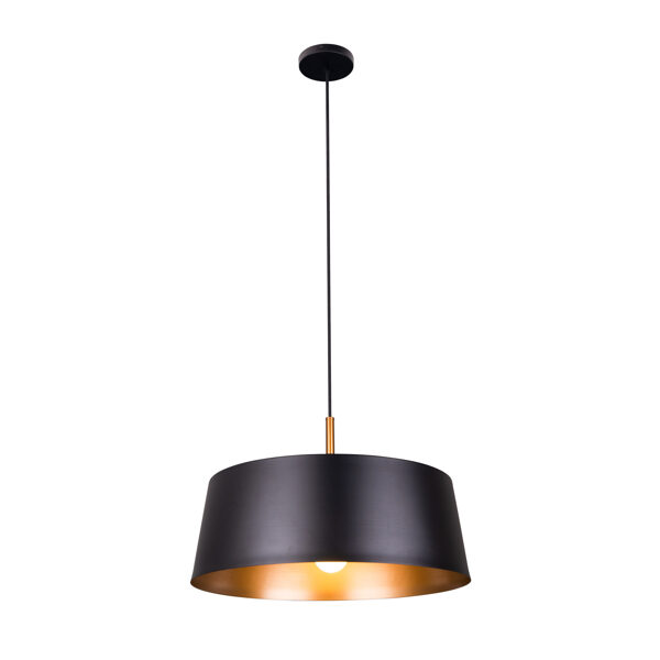 Pakabinamas šviestuvas TALLIN (juodas)