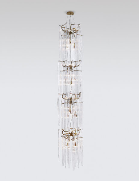 Pakabinamas šviestuvas WATERFALL STRAW QUAD