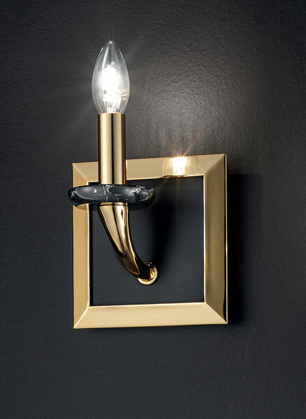 Sieninis šviestuvas BRASS & SPOTS